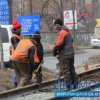 On restoring the tram route in Vladivostok of workers and heavy machinery