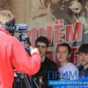 Mobile studio in Vladivostok residents continued to record greetings for the Victory Day