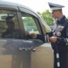 `A Vladivostok, la police a d'ecouvert huit voitures ex'ecutives vol'es au Japon et en Malaisie
