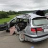 Famille a souffert dans un accident de la circulation dans Primorye