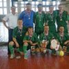 L''equipe de Dynamo de Primori'e, a gagn'e dans les Championnats du district F'ed'eral extr^eme-oriental de mini-football