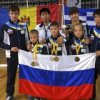 Nakhodkinskaya thehkvondistov est devenue championne d'Europe