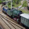 Sammlung Museum f"ur die Geschichte der fern"ostlichen Amur Eisenbahnbr"ucke aufgef"ullt zwei einzigartige Exponate