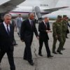 Viktor Ischajew auf Sachalin treffen Vladimir Putin