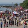 Vladivostok Familie auf der Sportlichen Promenade