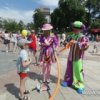 Vladivostok Familie auf der Sportlichen Promenade