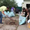 Activa la juventud Primorie vino a limpiar el cementerio marino