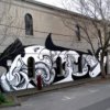 Artista del graffiti japon'es sacar'a en Vladivostok fant'astico mundo submarino