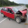 El conductor se estrell'o contra la baranda en Vladivostok
