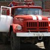 In Primorye, burned Land Cruiser with a person inside