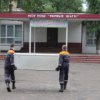 Retter in Khabarovsk unterst"utzen Menschen in "uberfluteten Gebieten