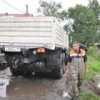Z'achran'ari v Chabarovsku pomoc lidem v zaplaven'ych oblastech