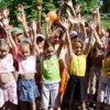 Die Kinder aus den betroffenen Gebieten des Fernen Osten, Primorje l