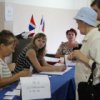 Los residentes del distrito de Leninsky voto para un futuro digno