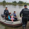 The decor is associated with flooding in the city of Komsomolsk-on-Amur,