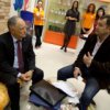 Vizepr"asident der Sparkasse Sergey Borisov besucht die erste Business-to-IR, "Start Business" offene Darlehen