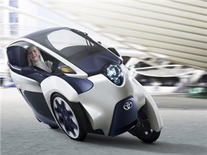 Toyota испытывает на улицах Токио новый трехколесный электромобиль - автоновости