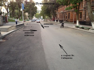 Во Владивостоке сотрудники ГИБДД привлекли к ответственности нетрезвого водителя мотоцикла