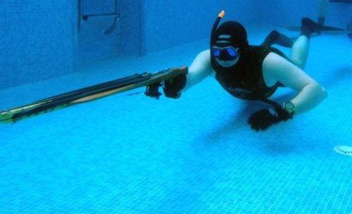 В Артеме состоялся чемпионат по подводной стрельбе