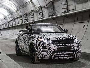 Открытая версия Land Rover Evoque рассекречена незадолго до дебюта - автоновости