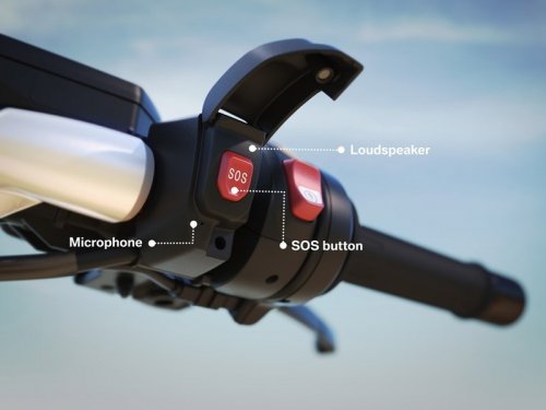 BMW показала интеллектуальную систему экстренного вызова помощи для мотоциклистов - автоновости