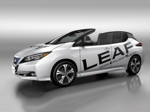Nissan Leaf лишился крыши - автоновости