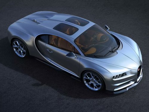 Bugatti Chiron получил панорамную крышу - автоновости