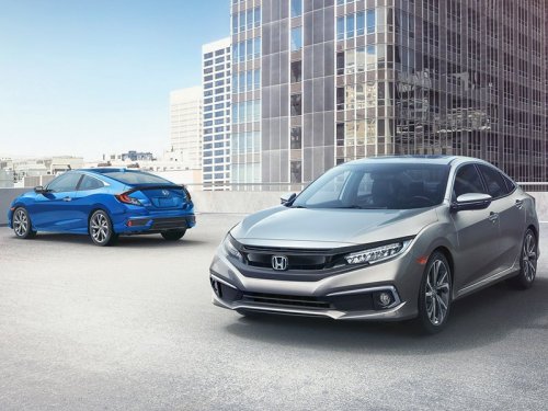 Honda обновила седан и купе Civic - автоновости
