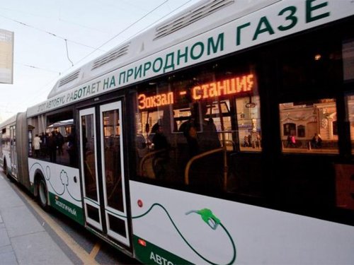 «Зелёный» Питерский автобус - автоновости